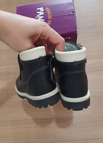 23 Beden siyah Renk Panço bebek bot