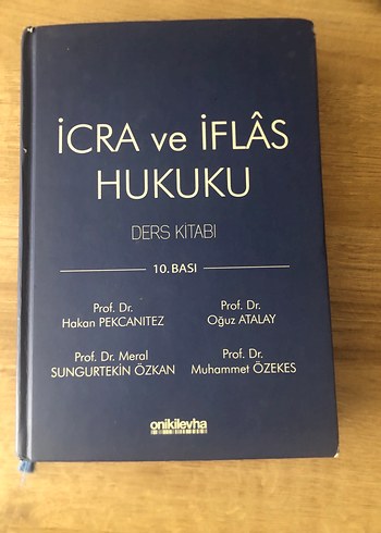 İcra ve İflas Hukuku Ders Kitabı 10. Baskı