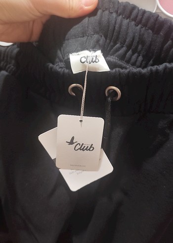 Fermuarlı Siyah Erkek Eşofman Altı - Görsel 3