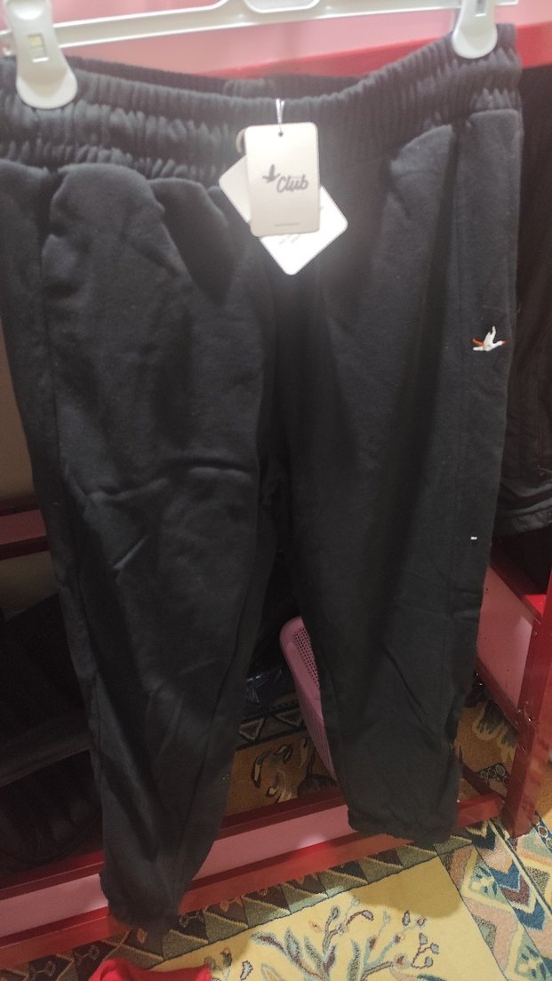 Fermuarlı Siyah Erkek Eşofman Altı - Görsel 4