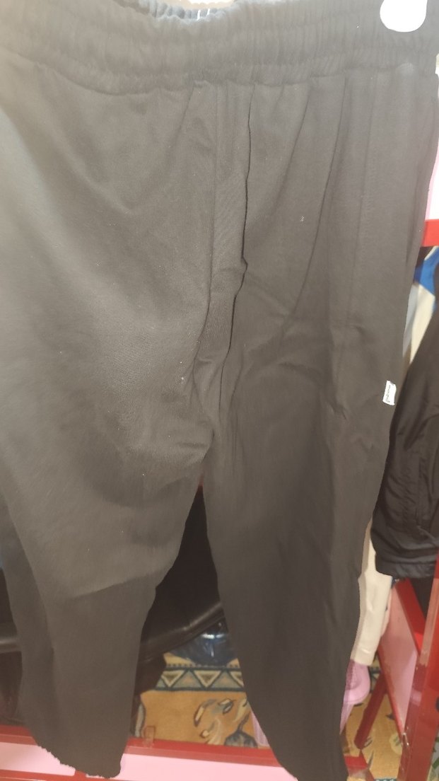 Fermuarlı Siyah Erkek Eşofman Altı - Görsel 2