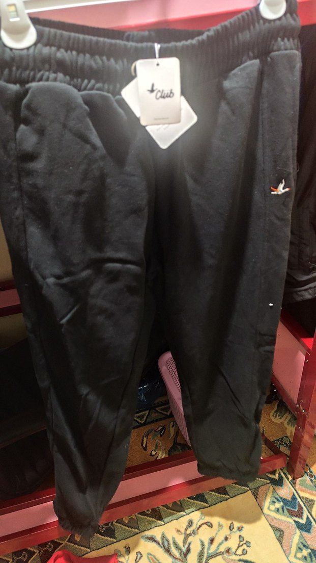 Fermuarlı Siyah Erkek Eşofman Altı - Görsel 5