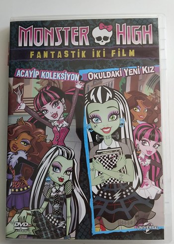 DVD - Monster High: Acayip Koleksiyon & Okuldaki Yeni Kız