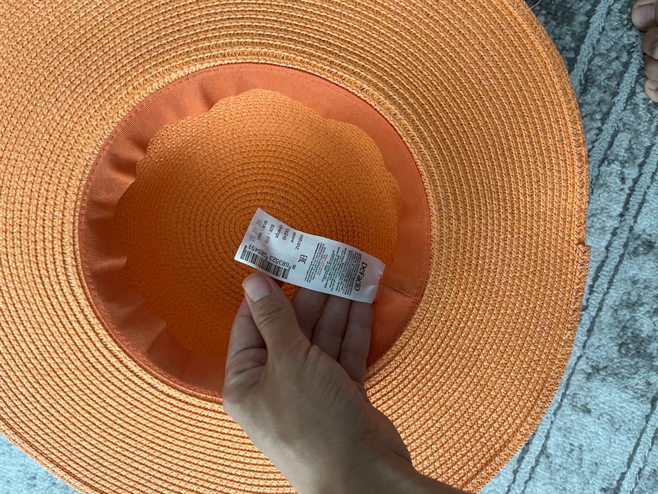 Pliseli Kadın Bohem Şapka - Görsel 2