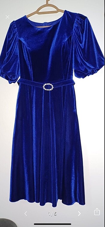 Midi boy elbise - Görsel 5