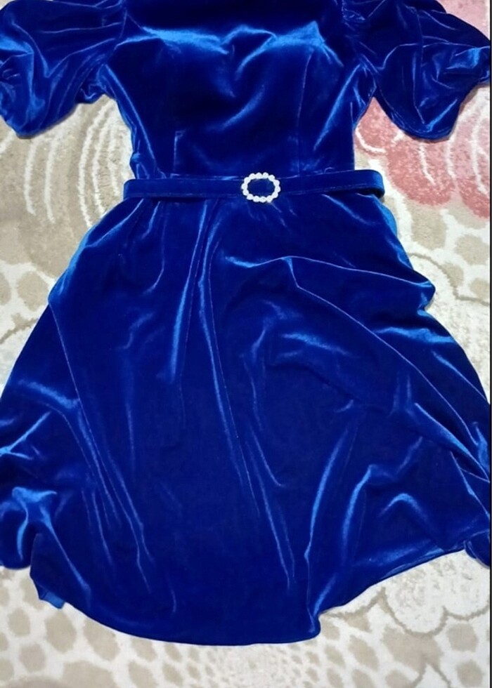 Midi boy elbise - Görsel 3