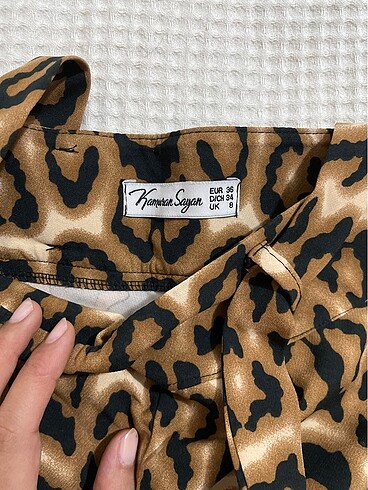 36 Beden Leopar pantolon