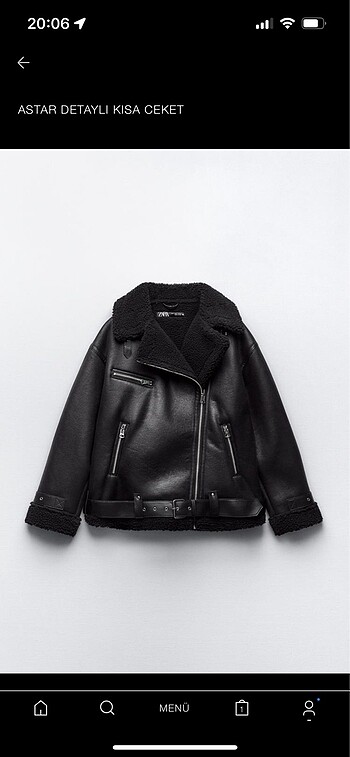 Zara mont ceket