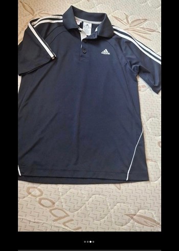 Adidas Lacivert Polo Tisort