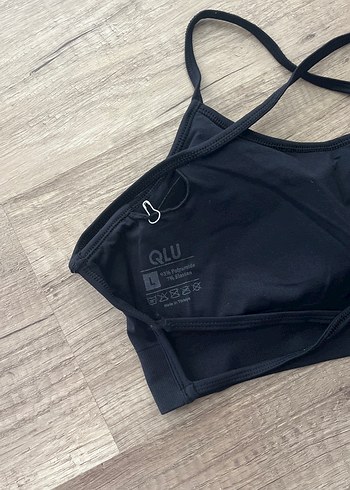 QLU Siyah Spor Sütyeni - Görsel 5