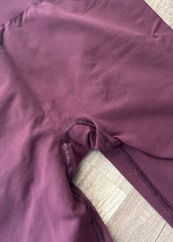 Bordo Kadın Spor Tayt Comeup - Görsel 3