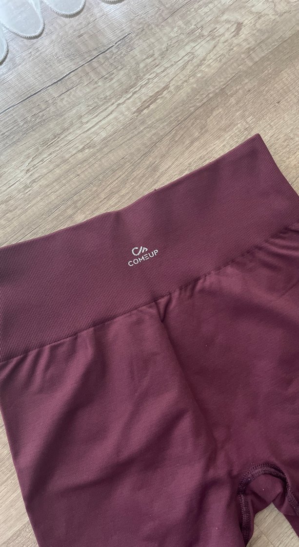 Bordo Kadın Spor Tayt Comeup - Görsel 2