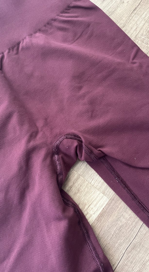 Bordo Kadın Spor Tayt Comeup - Görsel 3