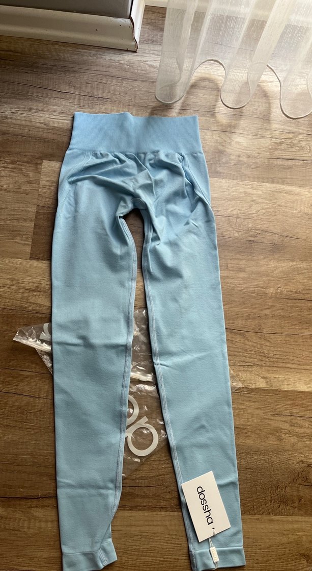 Dossha Bebek Mavisi Spor Tayt - Görsel 5