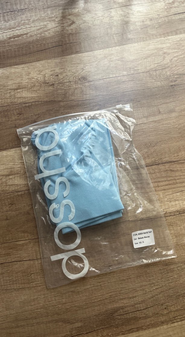 Dossha Bebek Mavisi Spor Tayt - Görsel 2