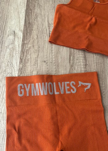 Gymwolves Turuncu Spor Tayt - Görsel 4