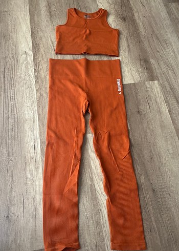 Gymwolves Turuncu Spor Tayt - Görsel 7