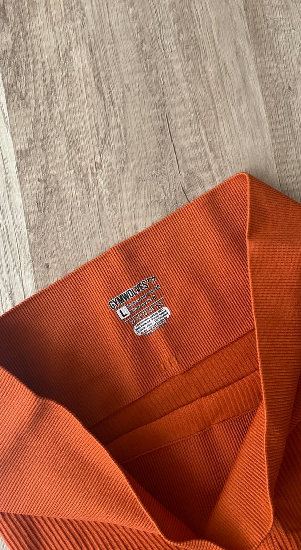 Gymwolves Turuncu Spor Tayt - Görsel 5