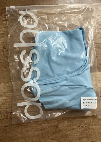 Dossha Bebek Mavisi Spor Crop - Görsel 2