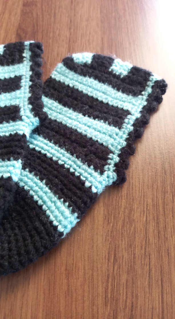 EL ÖRGÜSÜ ÇEYİZLİK PATİK - Görsel 2