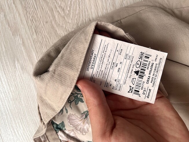 Diğer Erkek DS ketenimsi pantolon