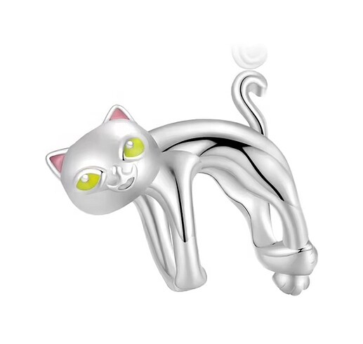 sarılan kedi charm