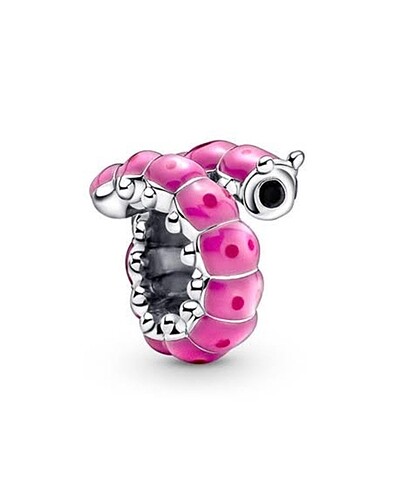 pembe tırtıl charm