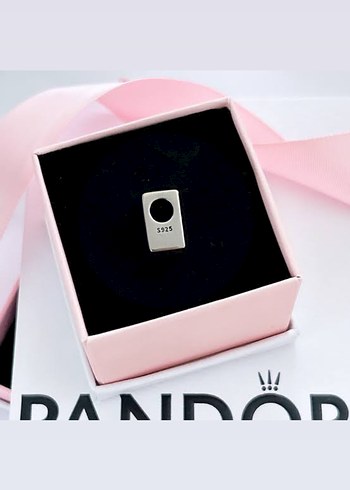 E harfi taşlı charm - Görsel 2