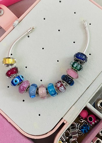 Altın Renkli murano Charm - Görsel 2