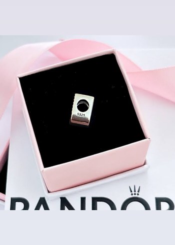 U harfi gümüş charm - Görsel 2