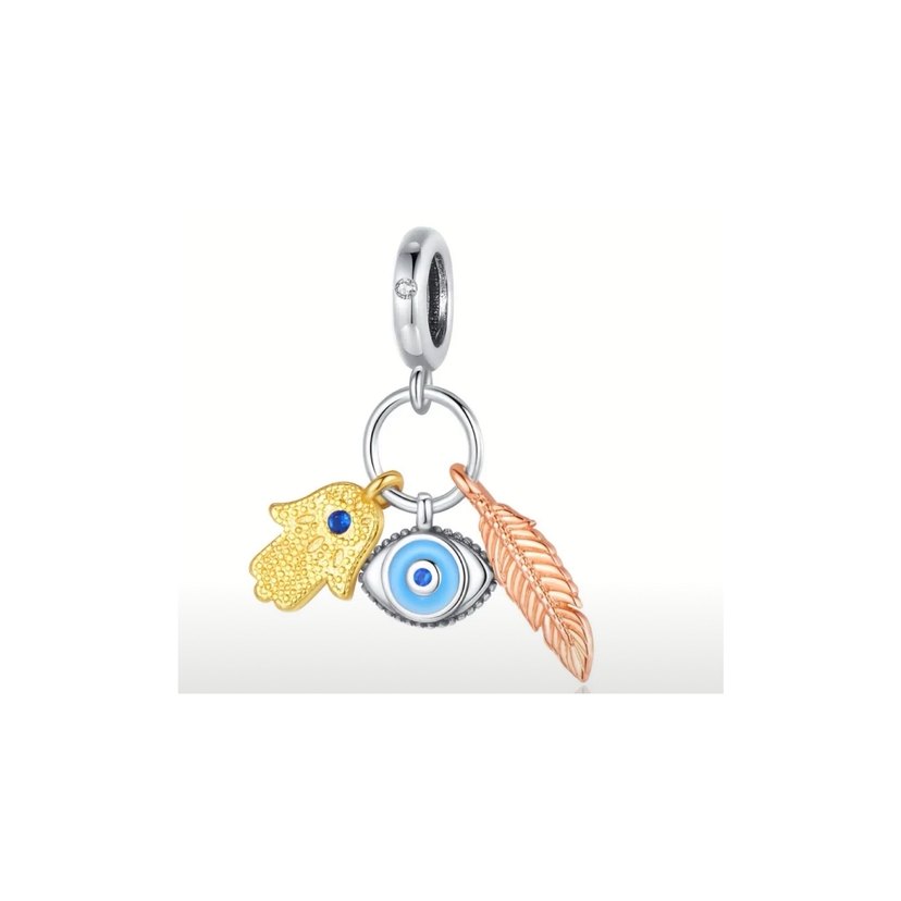 fatmanın eli ve göz Charm - Görsel 2