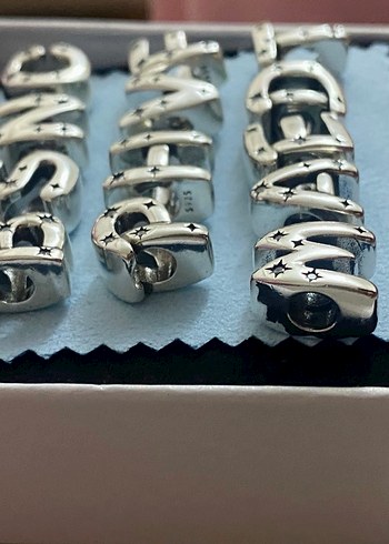 taşlı Harf Charm - Görsel 2