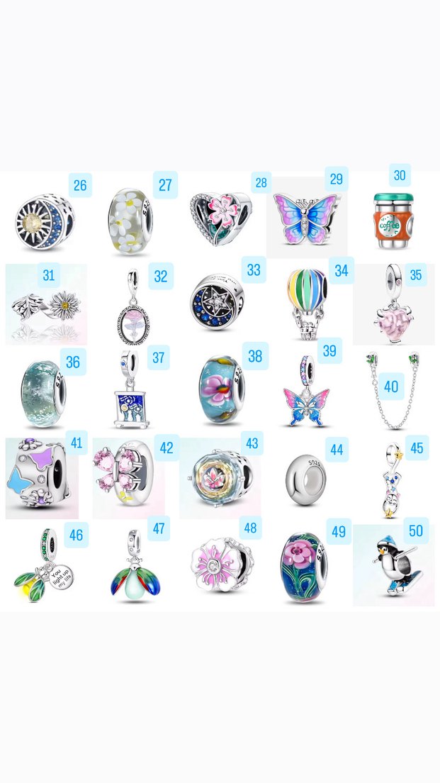 Gümüş charm modelleri - Görsel 2