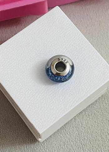 Mavi murano Charm - Görsel 2