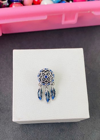  Beden Pandora Mavi Boncuklu Bohem Charm