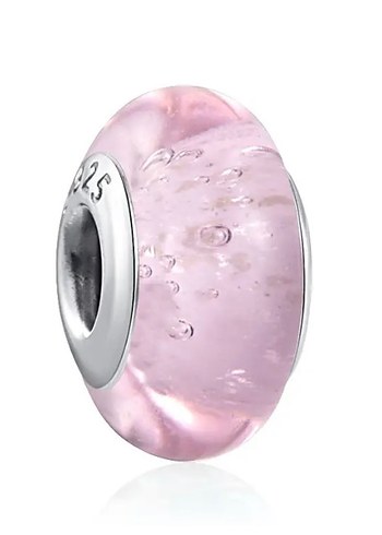 Pembe Boncuklu Kadın Charm