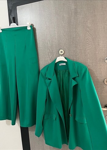 Koyu Yeşil Kadın Mini Blazer