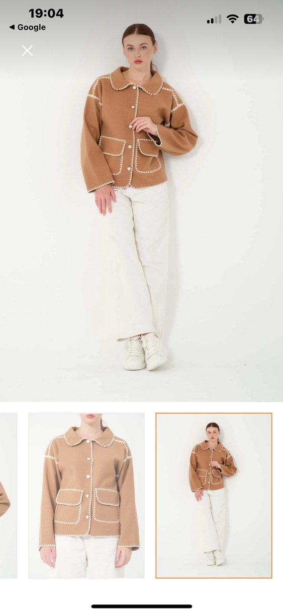 Nakışlı Ceket - Görsel 4