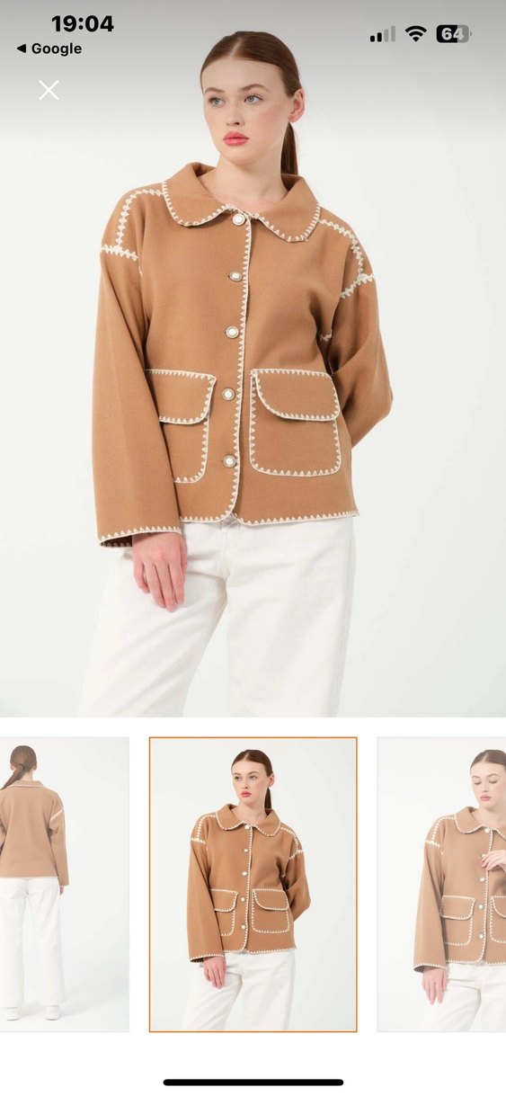 Nakışlı Ceket - Görsel 2