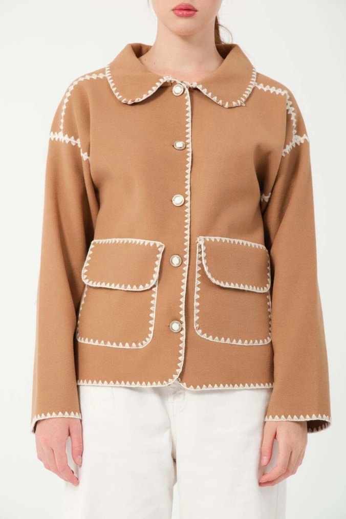 Nakışlı Ceket - Görsel 3