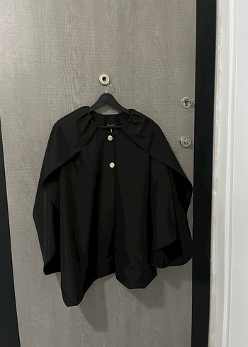 Kemerli Siyah Kadın Trençkot - Görsel 9