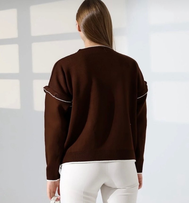 Fiyonklu Hırka - Görsel 3