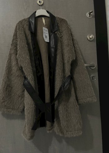 Suni Kürk Detaylı Ceket - Görsel 13