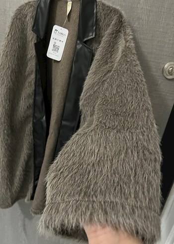 Suni Kürk Detaylı Ceket - Görsel 9