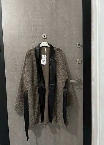 Suni Kürk Detaylı Ceket - Görsel 10