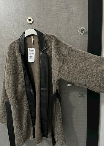 Suni Kürk Detaylı Ceket - Görsel 8