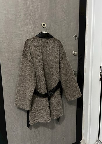 Suni Kürk Detaylı Ceket - Görsel 20