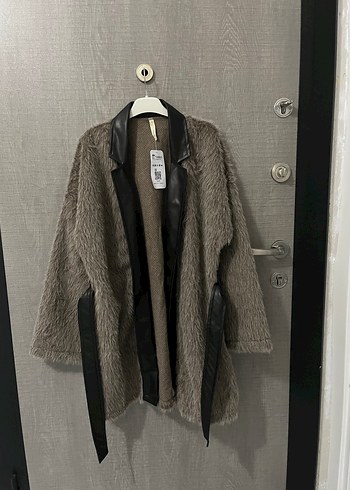 Suni Kürk Detaylı Ceket - Görsel 18