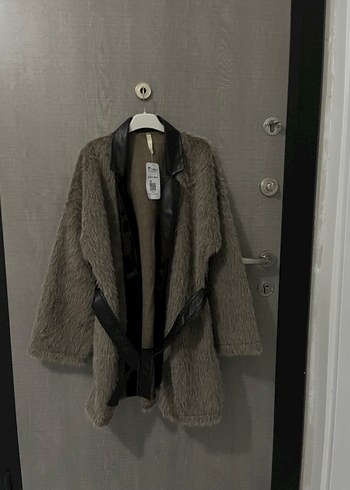 Suni Kürk Detaylı Ceket - Görsel 12