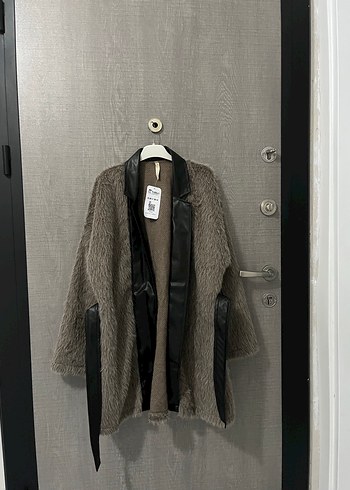 Suni Kürk Detaylı Ceket - Görsel 5